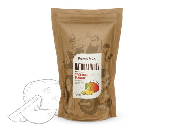 Protein&Co. Natural Whey 1 kg Váha: 1 000 g