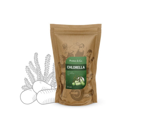 Protein & Co. Chlorella – 60 kapslí