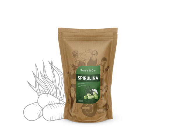 Protein & Co. Spirulina – 60 kapslí