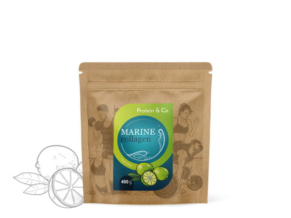 Protein & Co. Marine Collagen 400 g Vyber si z těchto lahodných příchutí: Fresh lime