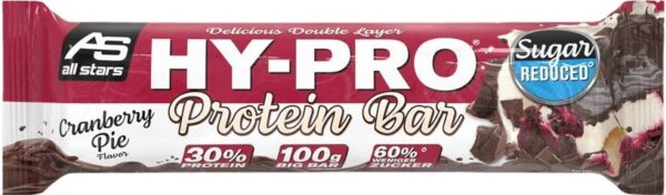 All stars hy-pro bar 100g - čokoládovo-brusinkový koláč