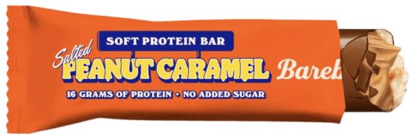 Barebells protein soft bar 55 g - slané arašídy s karamelem