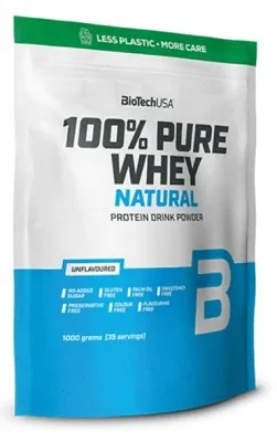 Biotechusa 100% pure whey 454 g - bez příchuti natural