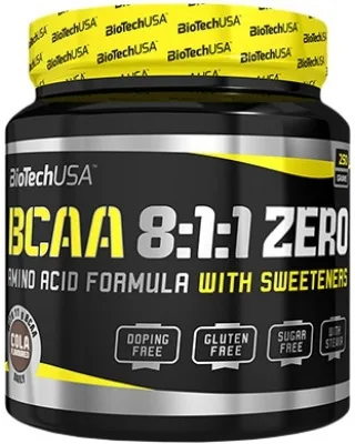 Biotechusa bcaa 8:1:1 zero 250 g cola