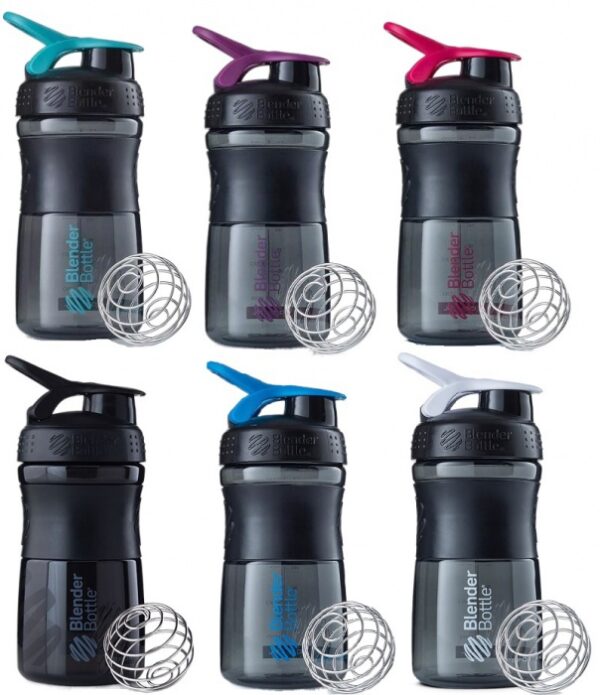 Blender bottle sportmixer black 500 ml