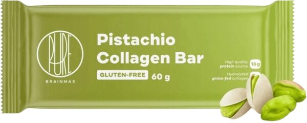 Brainmax pure collagen bar kolagenová tyčinka 60 g