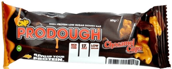 Cnp prodough high protein low sugar bar 60 g - chocamel cups