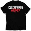 Czech virus pánské triko černé