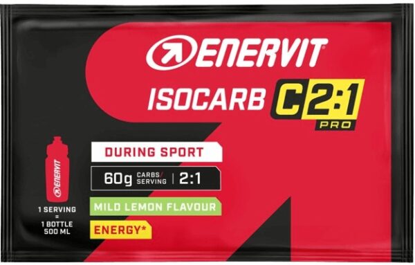 Enervit isocarb c2:1 65 g - citron