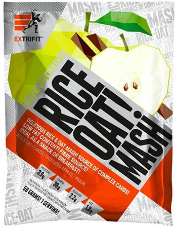 Extrifit rice & oat mash 50 g - jablko/skořice