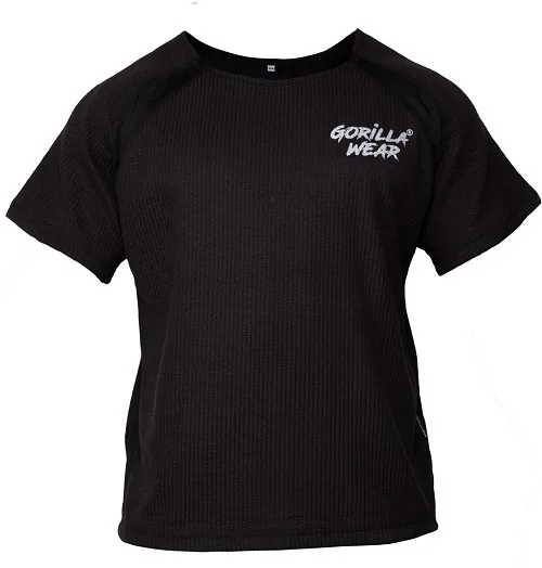 Gorilla wear augustine old school work out top black - s/m