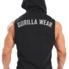 Gorilla wear pánska mikina bez rukávu marshall sleeveless černá