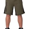 Gorilla wear pánské šortky augustine old school shorts army green