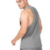 Gorilla wear pánské tílko cisco drop armhole tank top gray/black