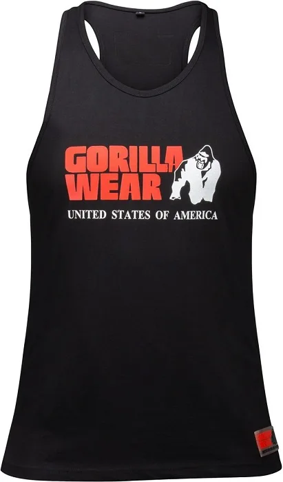 Gorilla wear pánské tílko classic tank top black - l