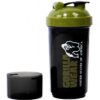 Gorilla wear shaker compact 400+100 ml - černá/army zelená