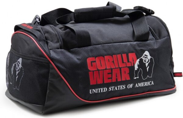 Gorilla wear sportovní taška jerome gym bag black/red