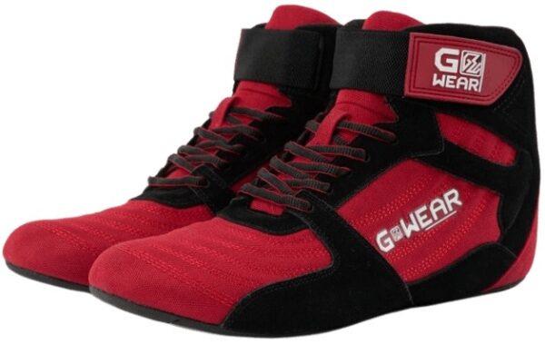 Gorilla wear sportovní tenisky pro high tops červená/černá - 40