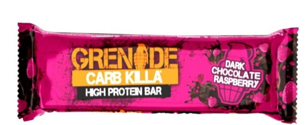 Grenade carb killa protein bar 60g - dark chocolate raspberry