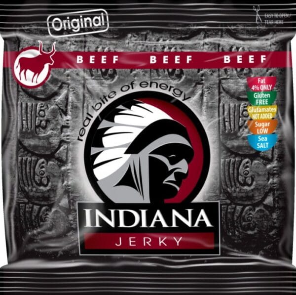 Indiana jerky sušené maso 60g - hovězí originál