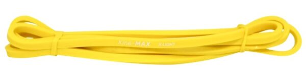 Kine-max posilovací guma super loop resistance band kit - xlight žlutá