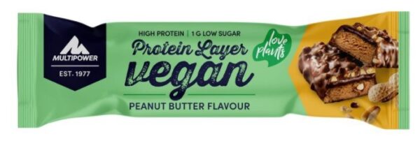 Multipower vegan protein layer 55 g - peanut butter