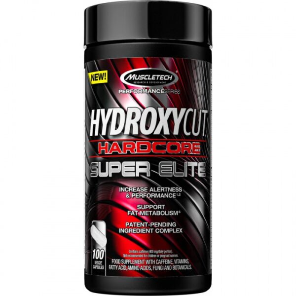 Muscletech hydroxycut hardcore super elite 100 kapslí