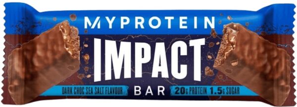 Myprotein impact protein bar 64 g - hořká čokoláda s mořskou solí