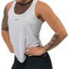 Nebbia fit activewear tílko “airy” s reflexním logem 439 bílá