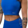 Nebbia fit activewear vyztužená sportovní podprsenka 437 modrá