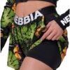 Nebbia high-energy double layer šortky jungle green 563