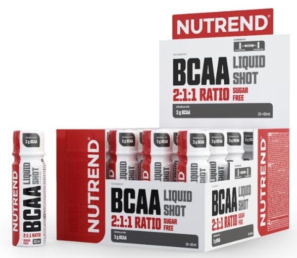 Nutrend bcaa liquid shot 20 x 60 ml