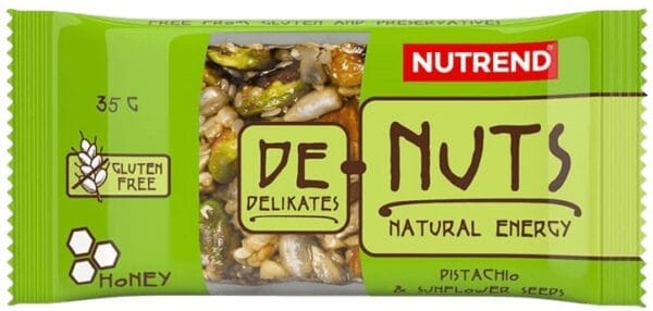 Nutrend denuts 35g - pistácie/slunečnice