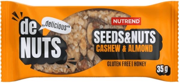 Nutrend denuts seeds & nuts 35 g - kešu/mandle