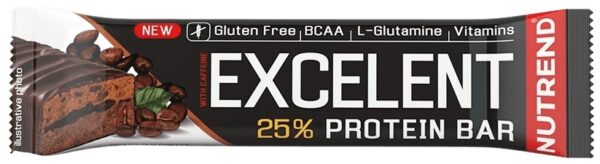 Nutrend excelent protein bar 40 g - čokoláda/nugát s brusinkami