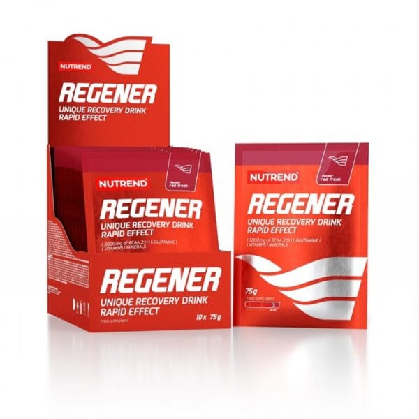 Nutrend regener 10 x 75g - red fresh