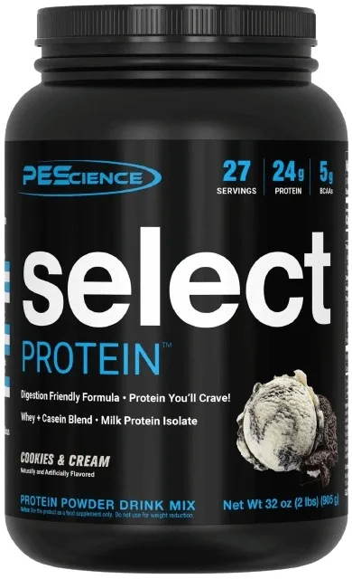 Pescience select protein us verze 905 g - cookies & cream