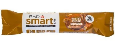 Phd smart bar 64 g slané fudge brownie