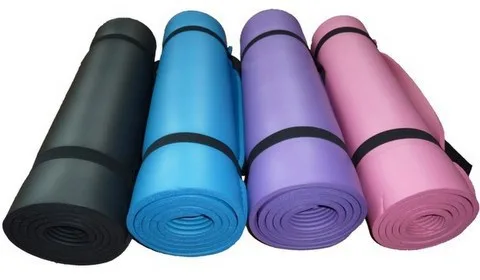 Power system podložka na jógu yoga mat plus - modrá