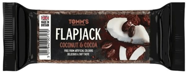 Tomm´s flapjack 100 g - kokos/kakao