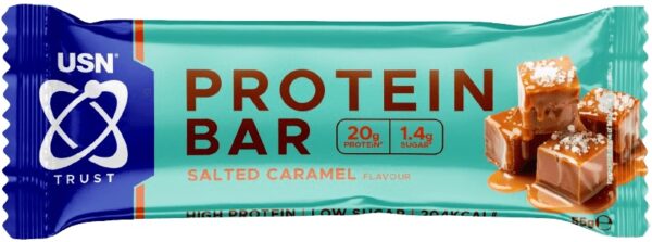 Usn trust protein bar 55 g - slaný karamel