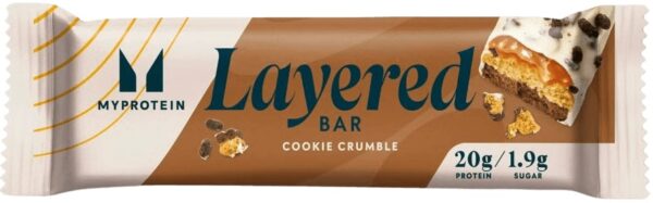 Myprotein layered protein bar 60 g - cookie crumble