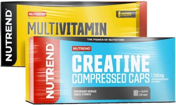 Nutrend vánoční balíček podpora síly a imunity (multivitamin/creatine)