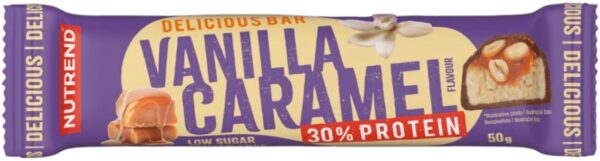 Nutrend delicious bar 50 g - vanilka/karamel