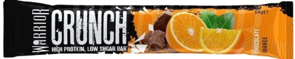 Warrior crunch bar 64 g - čokoláda/pomeranč